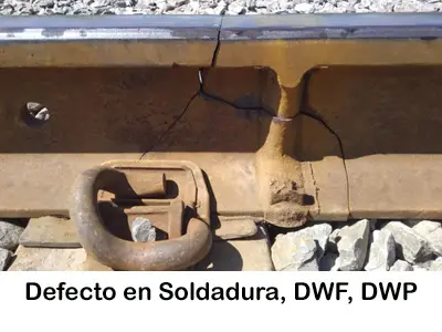 ultrasonido ferroviario mexico defecto soldadura